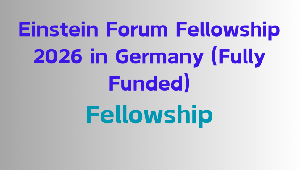 2026 fellowship