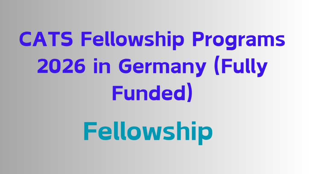 2026 fellowship