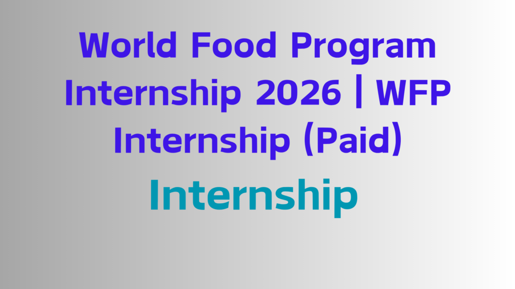 2026 Internship