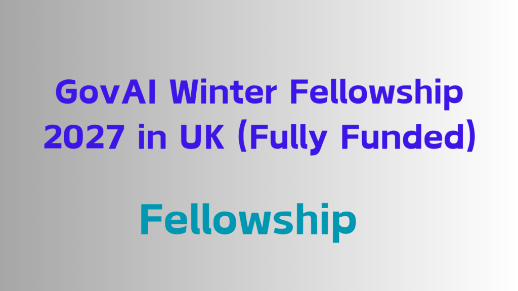 2026 fellowship