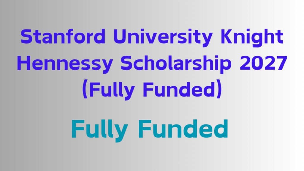 2026 fully funded scholarships