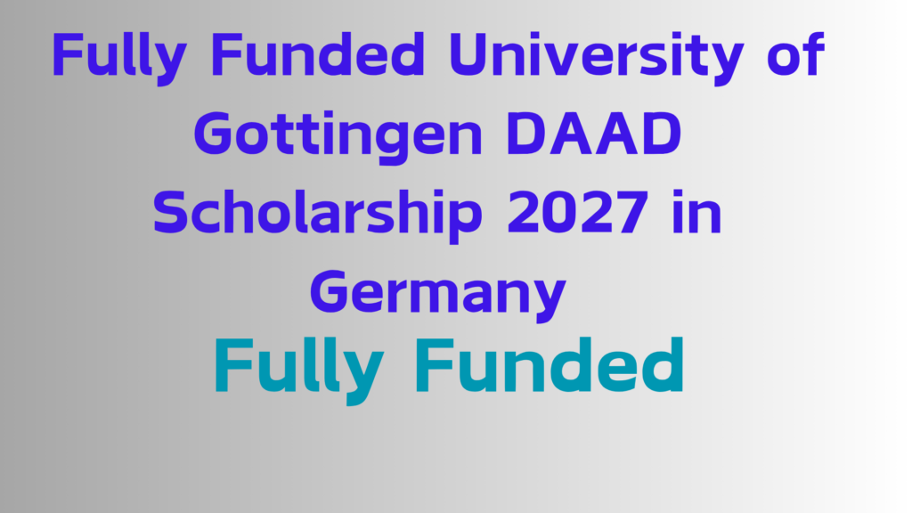 2026 fully funded scholarships