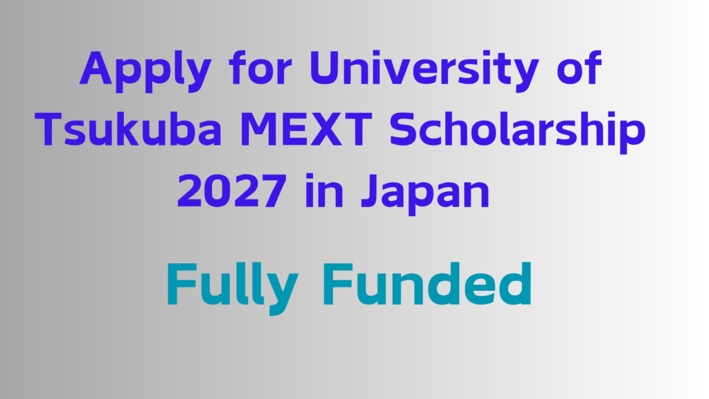 2026 fully funded scholarships