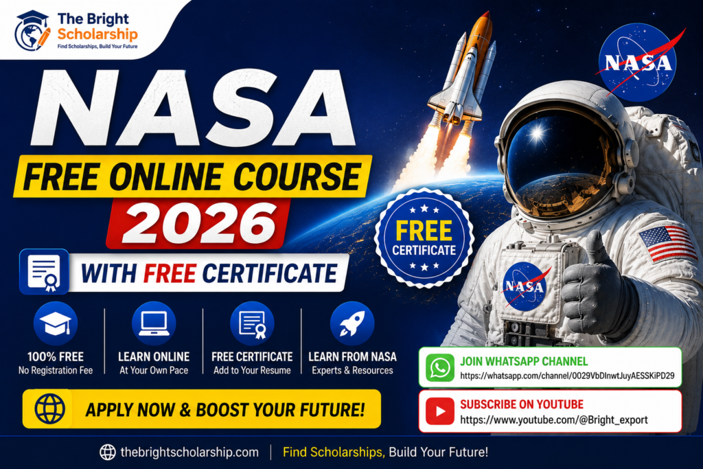 Online Course Nasa 2026