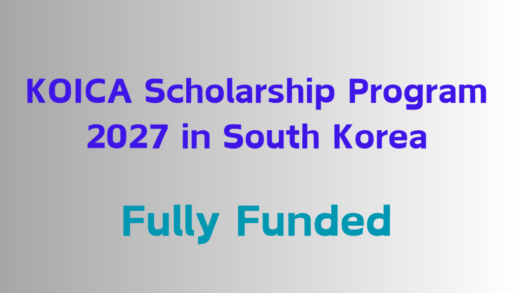 2026 fully funded scholarships
