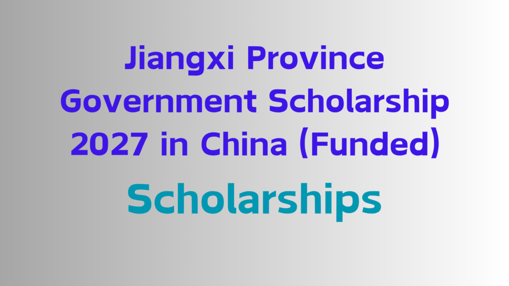 2026 fully funded scholarships