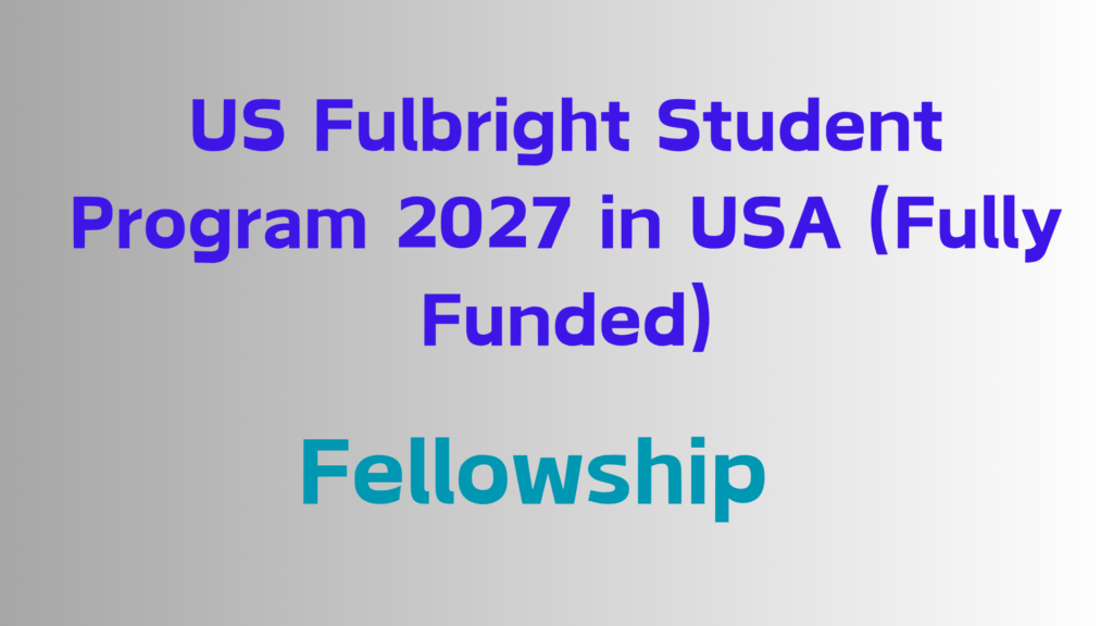 2026 fellowship