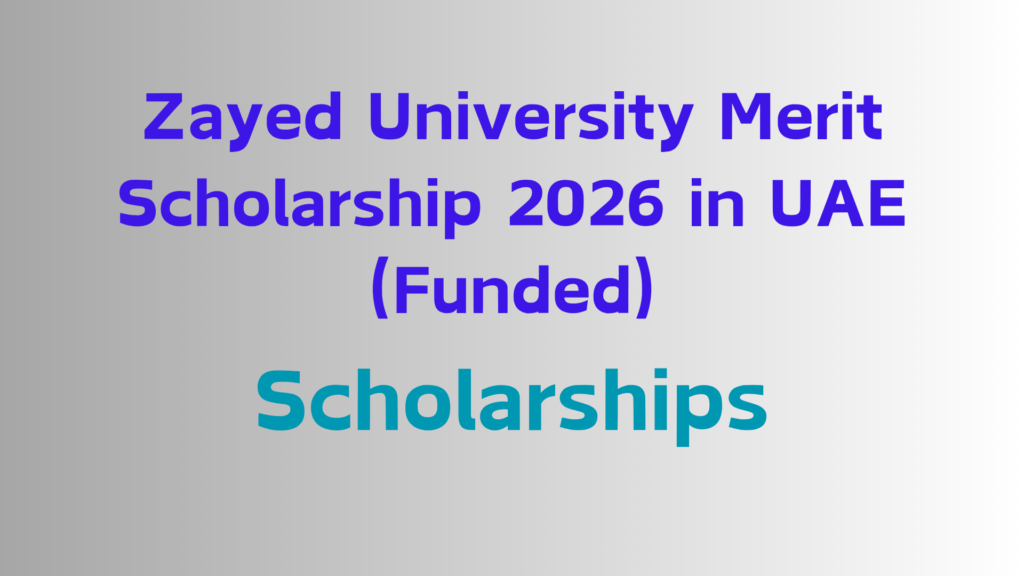 2026 fully funded scholarships