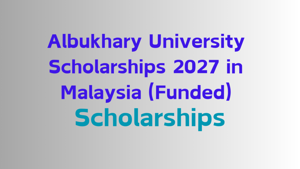 2026 fully funded scholarships
