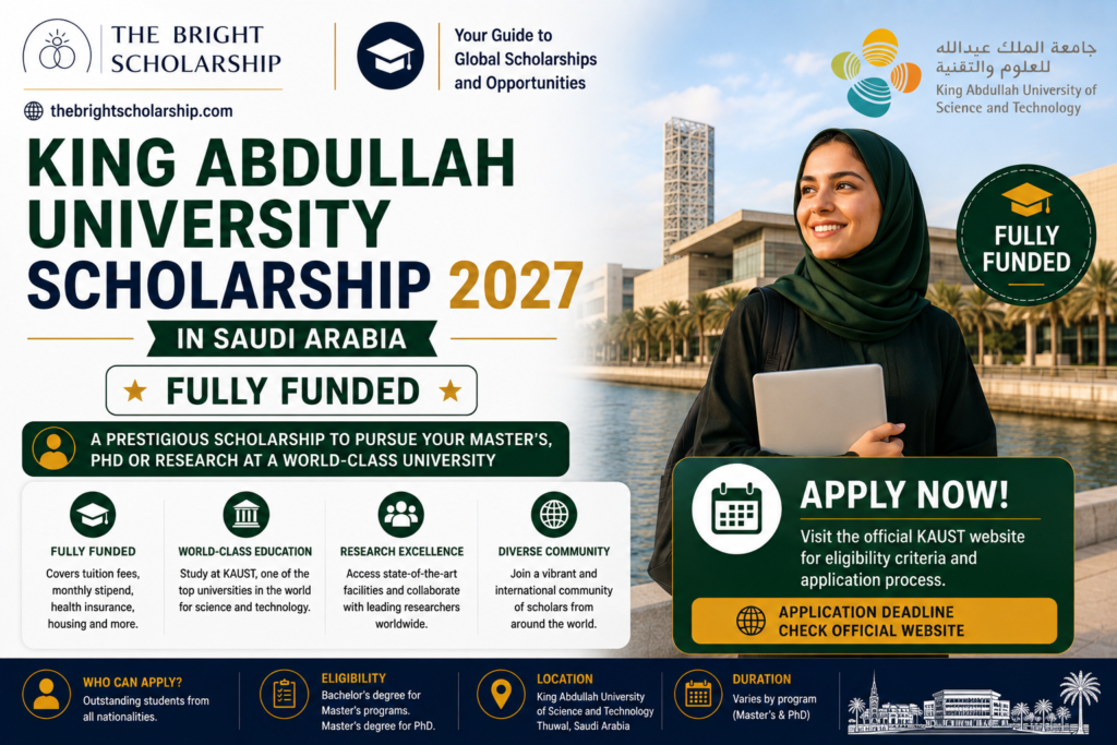 2026 fully funded scholarships
