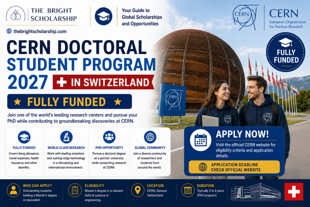 2026 fully funded scholarships